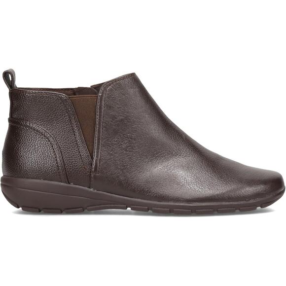 NWT Easy Spirit Women's Aerial Ankle Boot, Dark Brown, 8 Wide - Picture 2 of 6